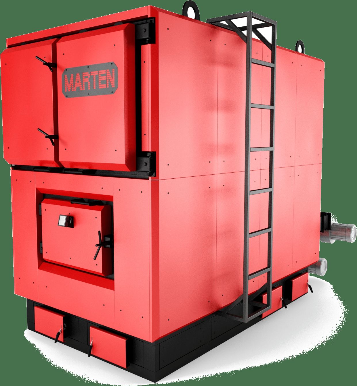 Котел "Marten Industrial" з трубним теплообмінником МIT-500(М) потужністю 500 кВт